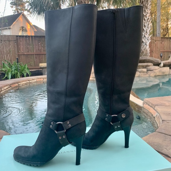 Gianni Bini Shoes - Gianni Bini Suede Hercules Tall Boots